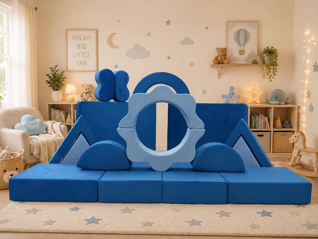 BioDew PlayFlex™ Modular Kids Sofa | Washable Play Couch for Kids