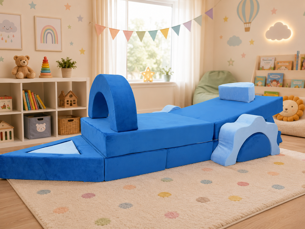 BioDew PlayFlex™ Modular Kids Sofa | Washable Play Couch for Kids