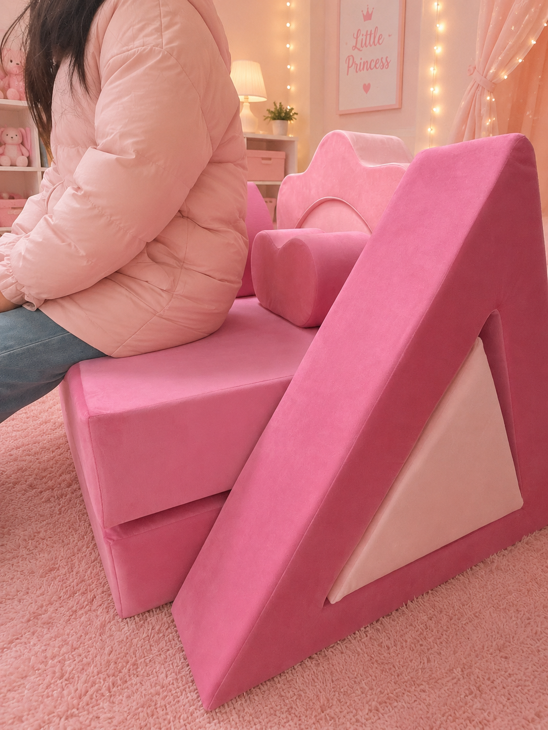 BioDew PlayFlex™ Modular Kids Sofa | Washable Play Couch for Kids
